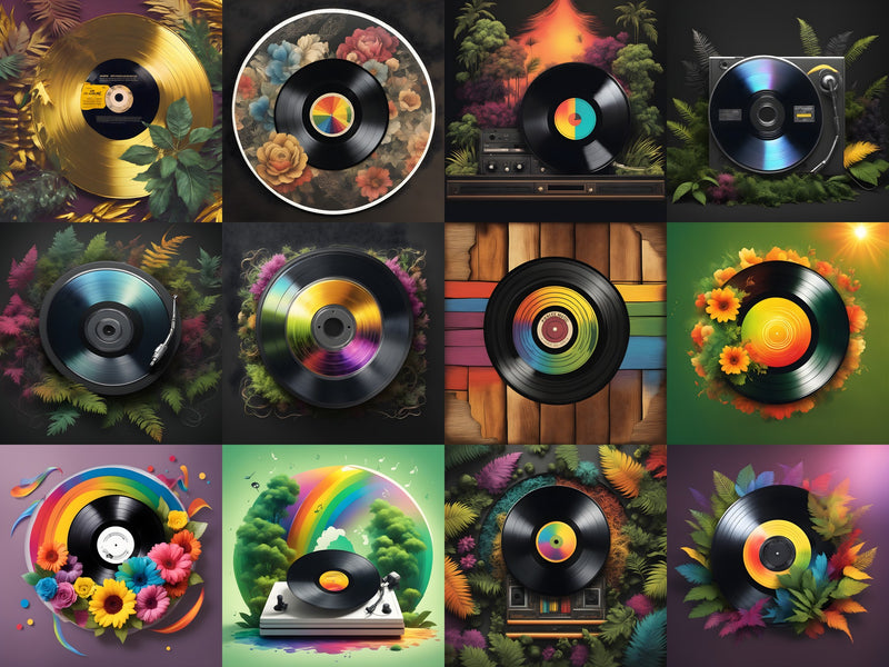 Music Art Prints from VizAI Art