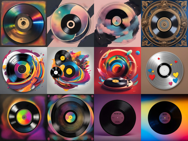 Vinyl &amp; Retro Audio from VizAI Art