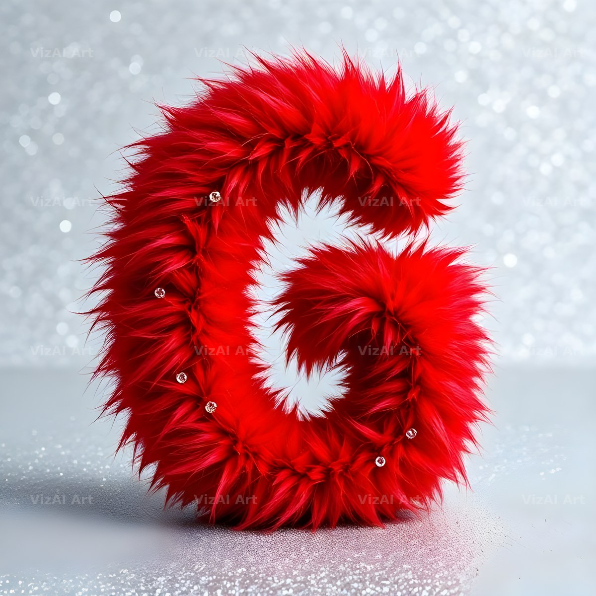 Scarlet Star Fur alphabet letter G
