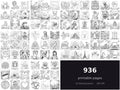 Complete Colouring Collection — 936 printable pages
