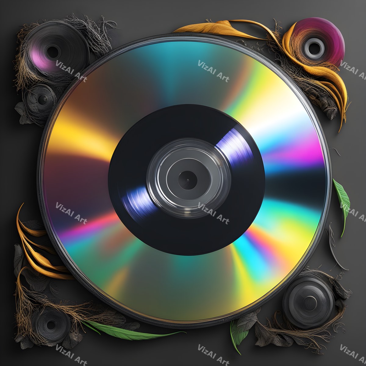 Rainbow CD Art — print 2
