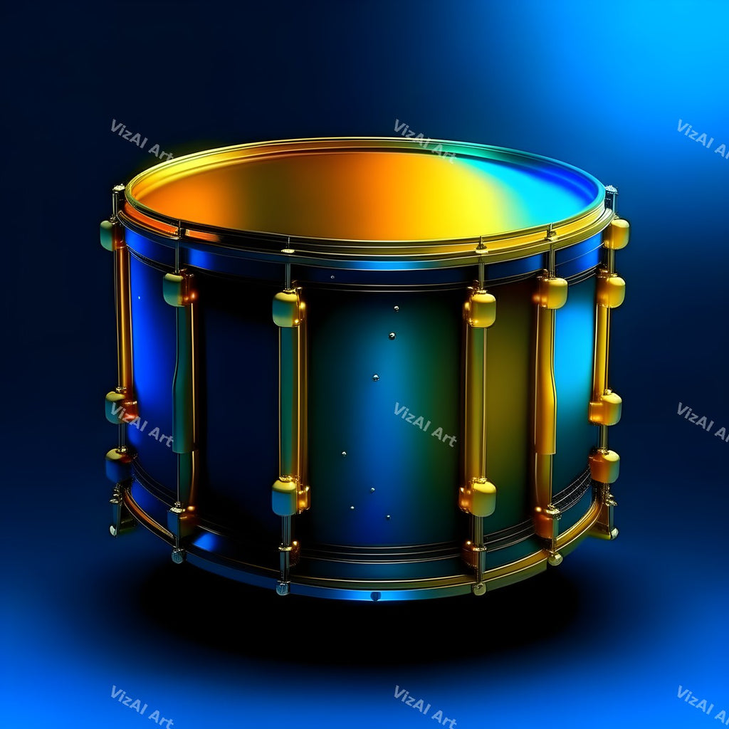 Midnight Glow Drum Art — print 2