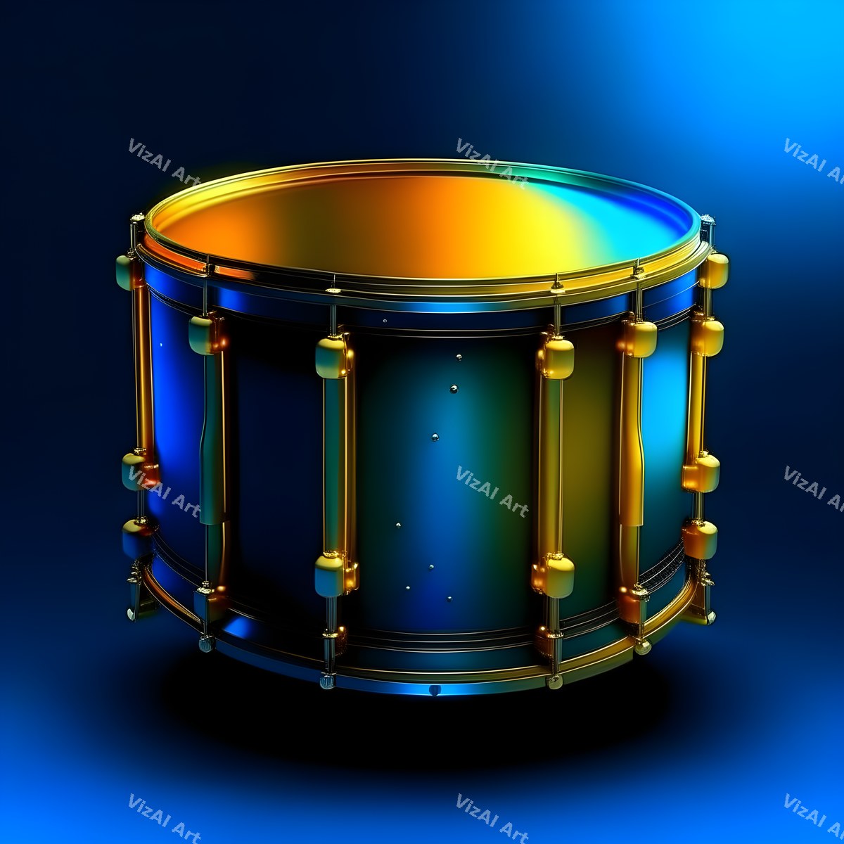 Midnight Glow Drum Art — print 2