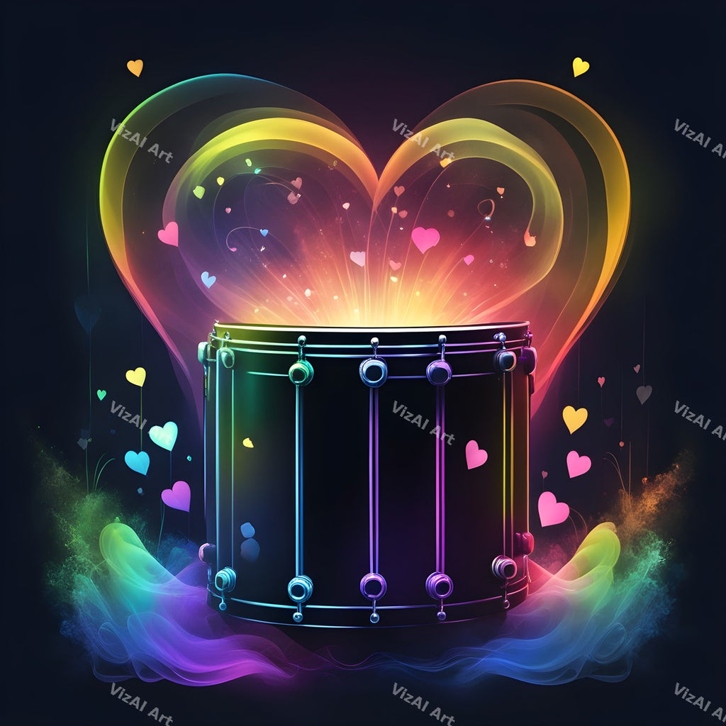 Midnight Glow Drum Art — print 3