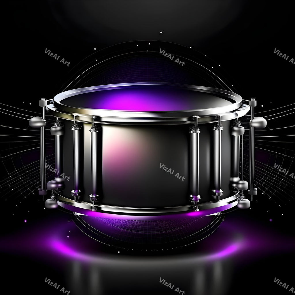Midnight Glow Drum Art — print 4