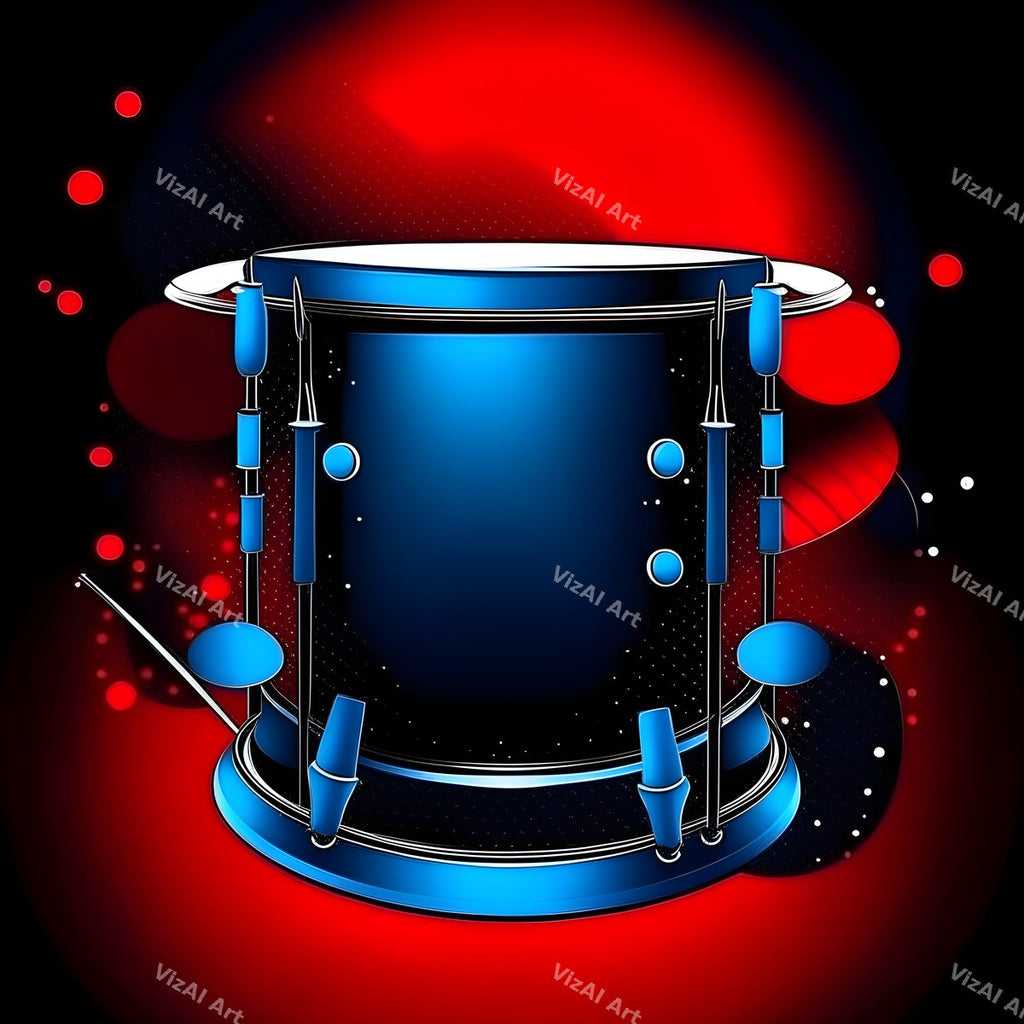Midnight Glow Drum Art — print 6