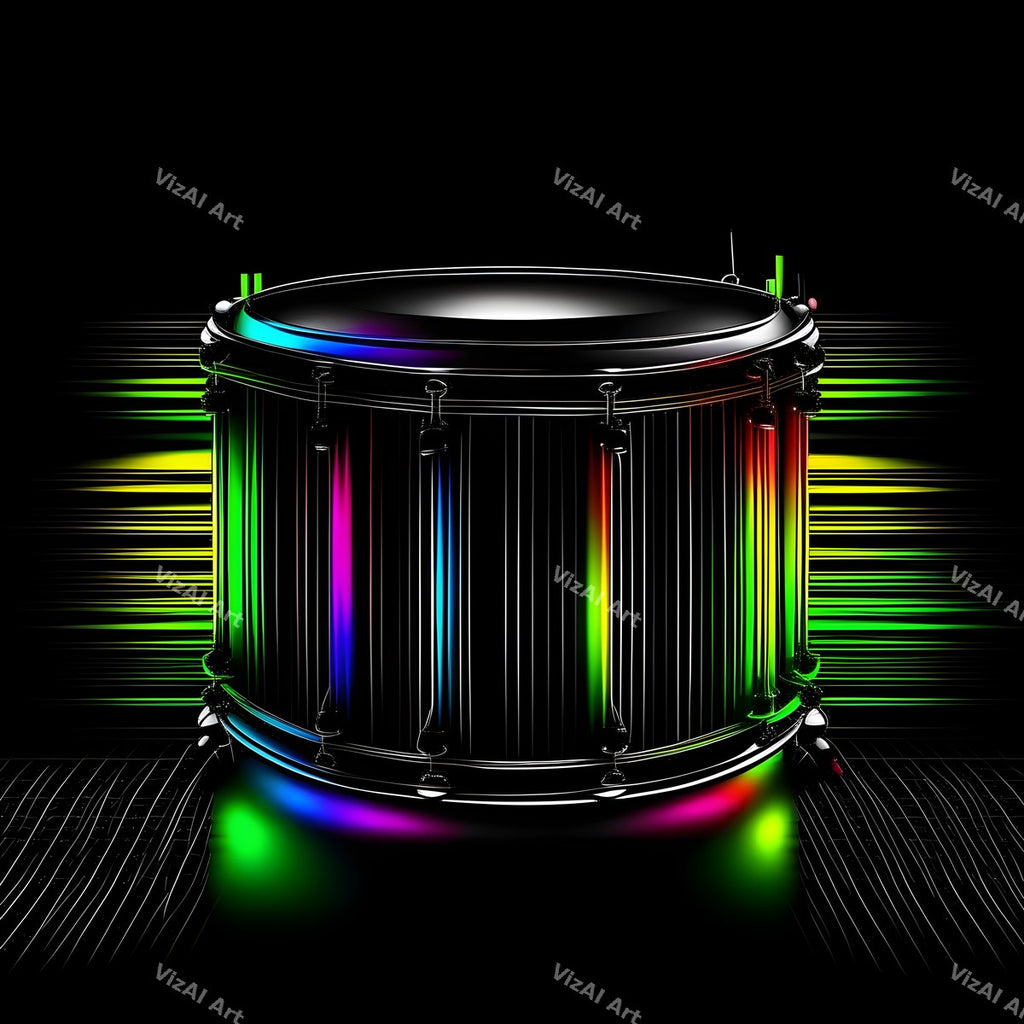 Midnight Glow Drum Art — print 9