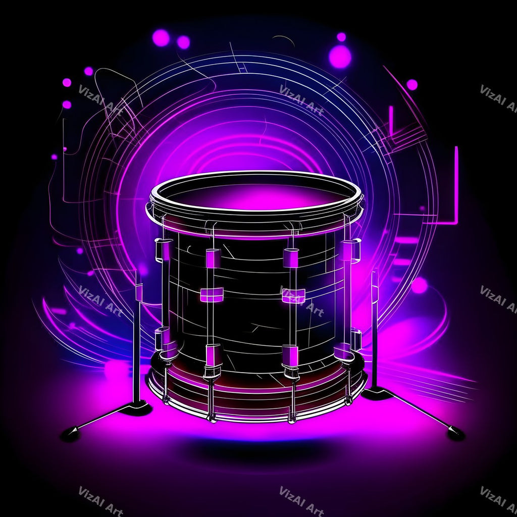 Midnight Glow Drum Art — print 10