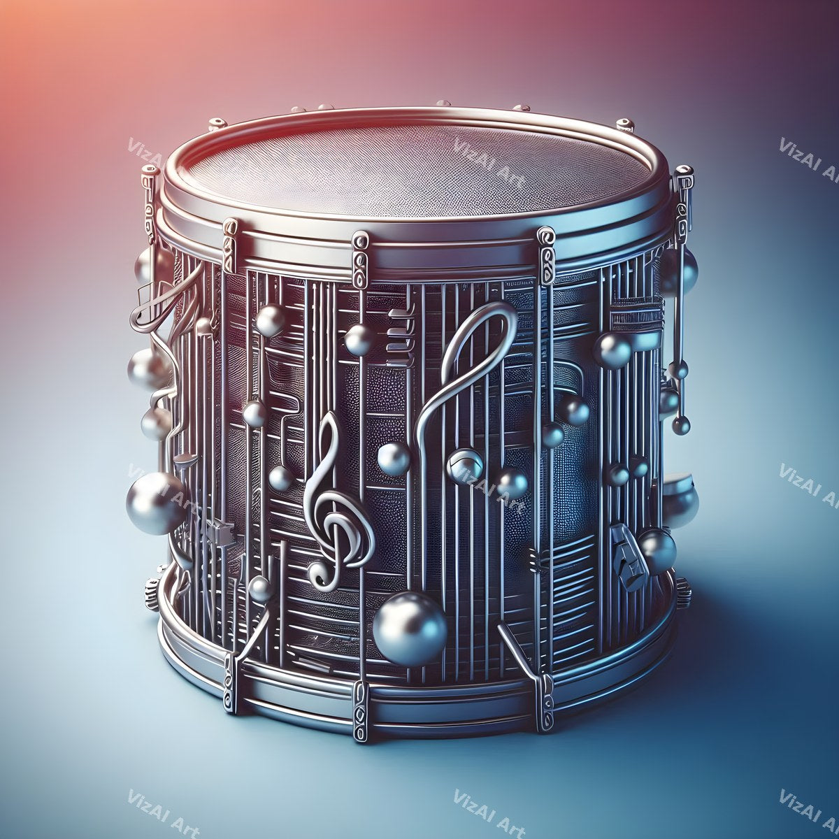 Crystal & Stained Glass Drum Art — print 8