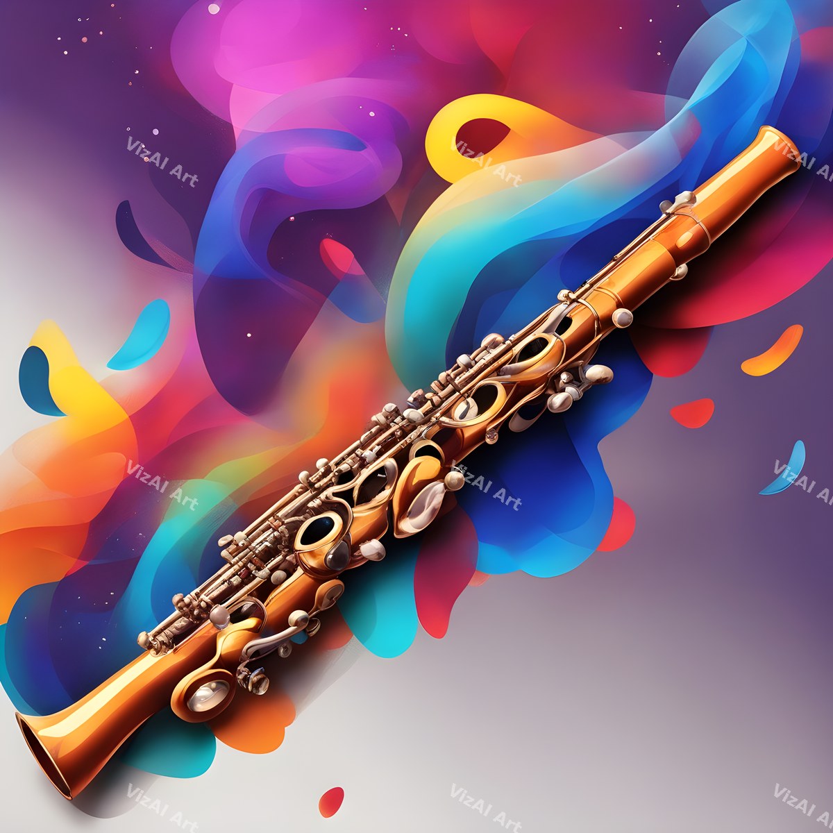 Woodwind Pop Art — print 3