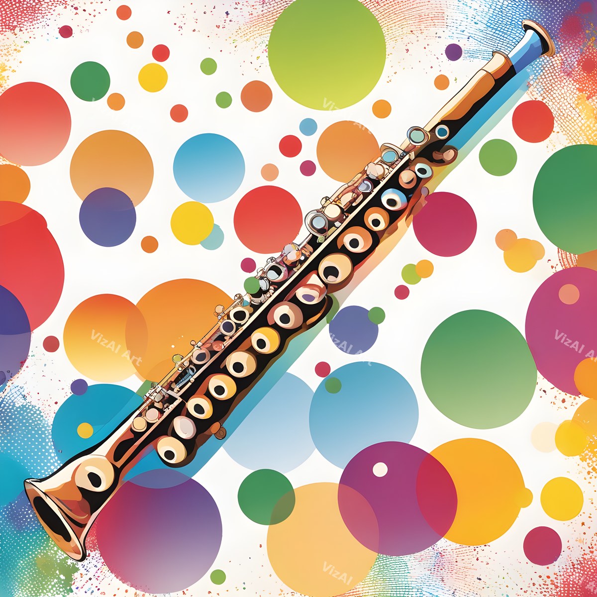 Woodwind Pop Art — print 9