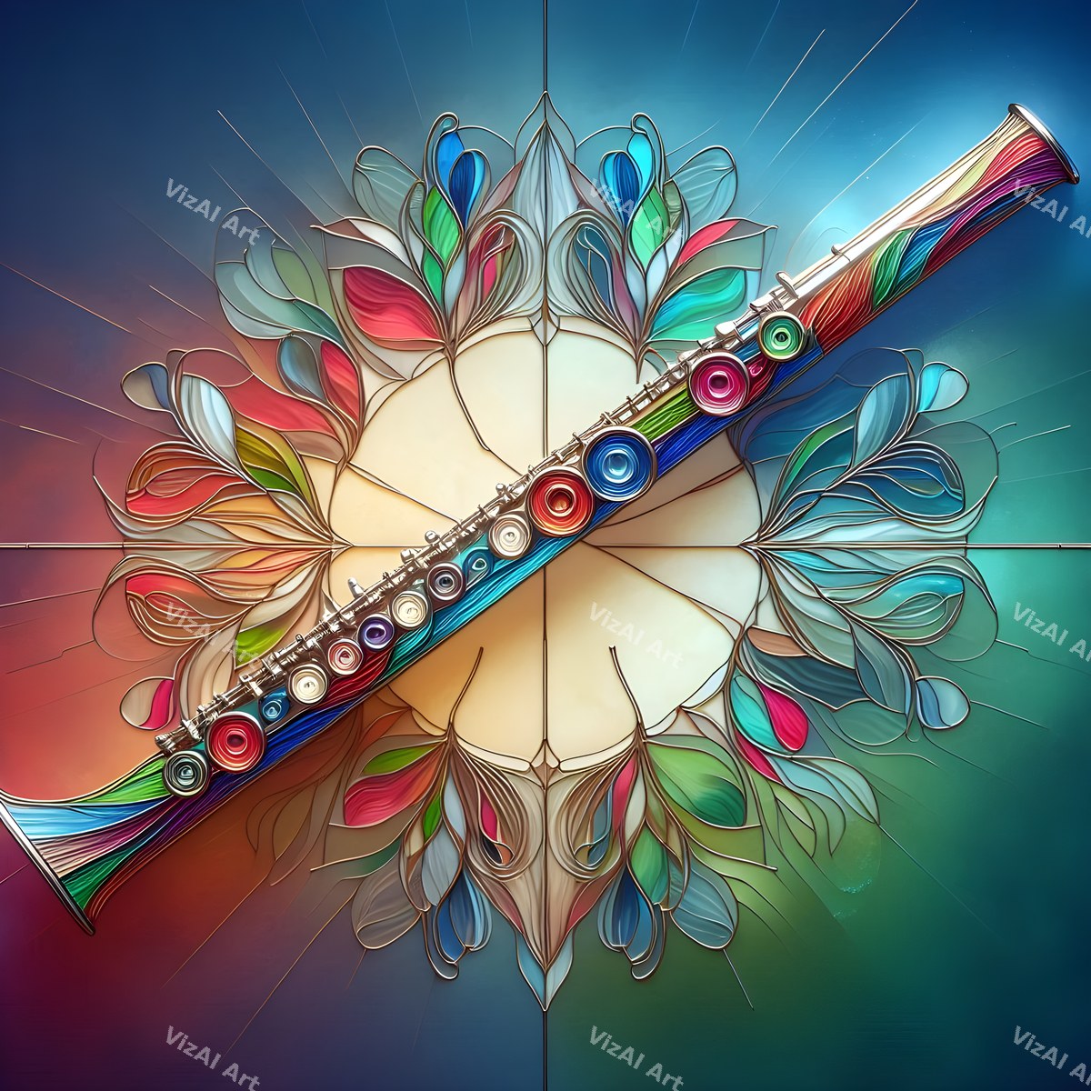 Woodwind Pop Art — print 12