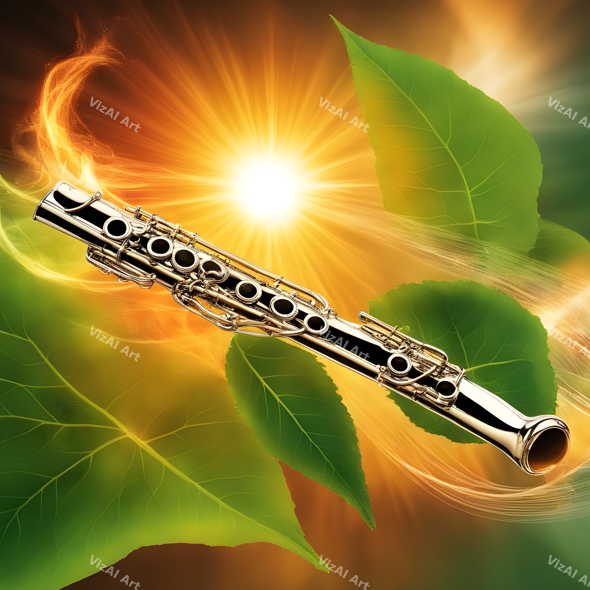 Woodwind in Light & Nature Art — print 8