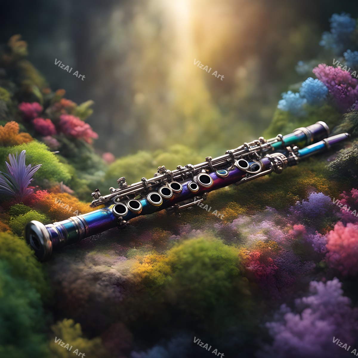 Woodwind in Light & Nature Art — print 9