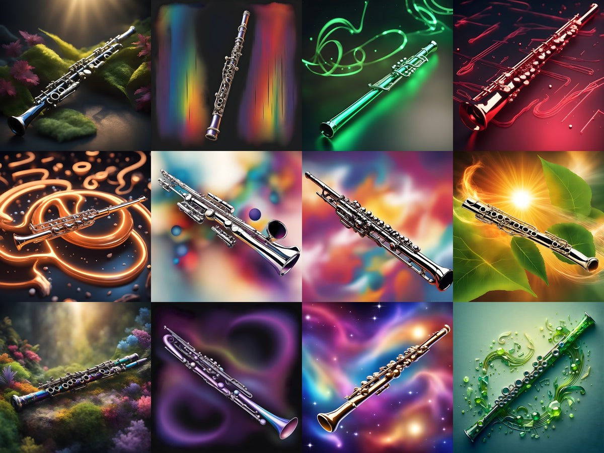 Woodwind in Light & Nature Art — 12 Printable Prints