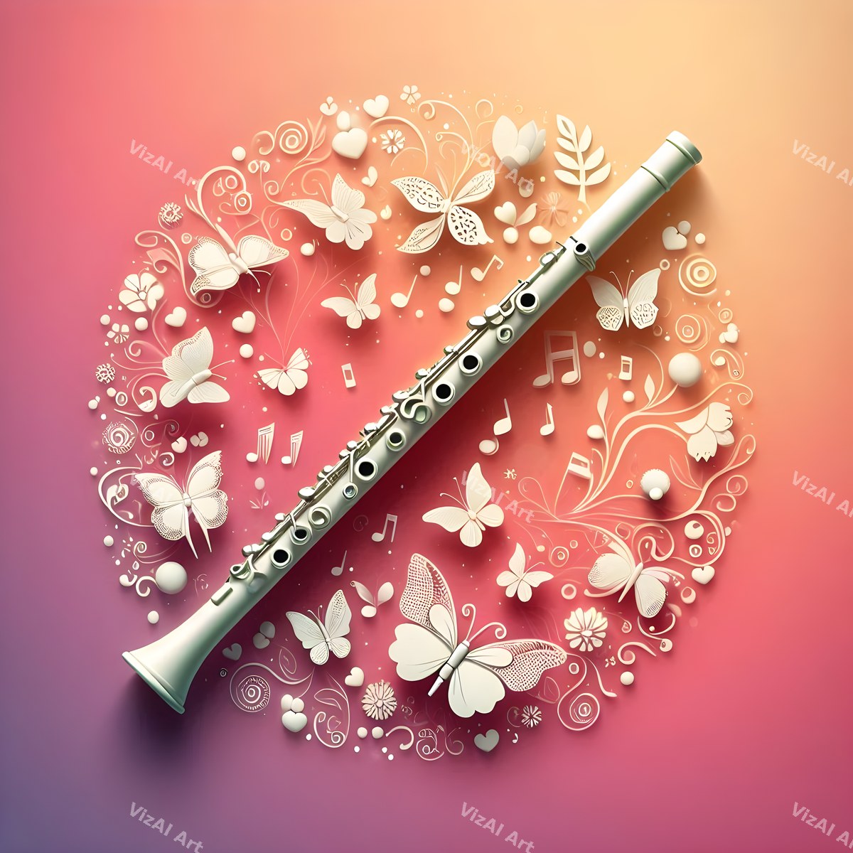 Jewel Tone Woodwind Art — print 10