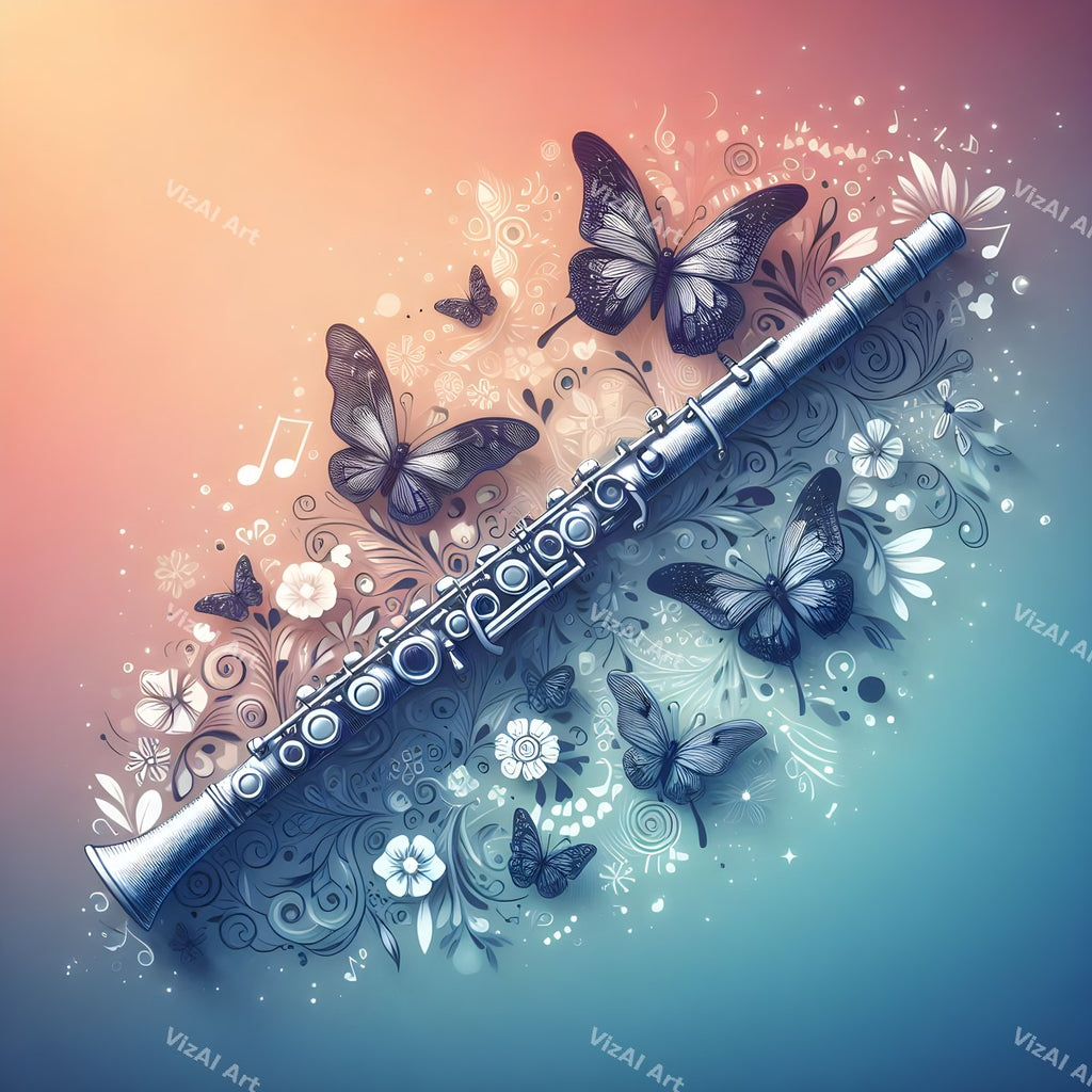 Jewel Tone Woodwind Art — print 11