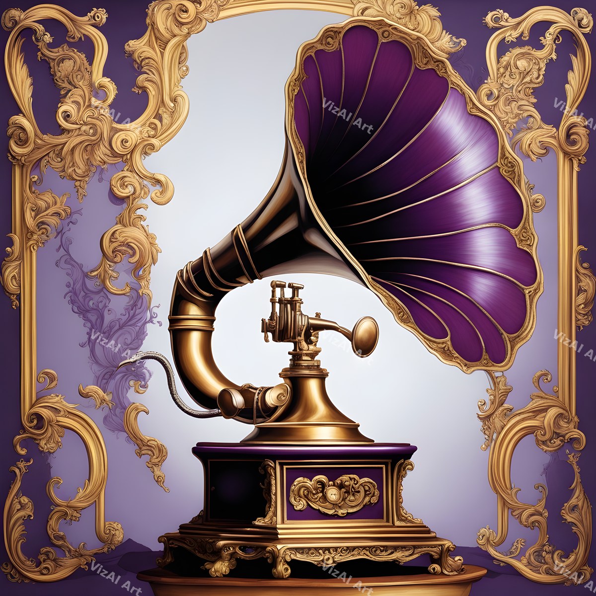 Vintage Gramophone Art — print 6