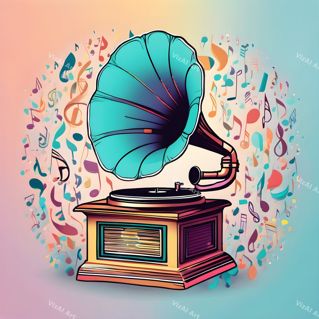Gramophone Pop Art — print 3