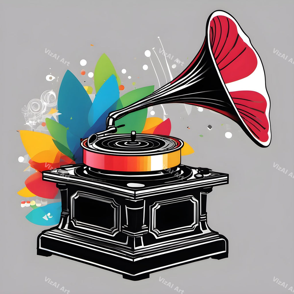 Gramophone Pop Art — print 5