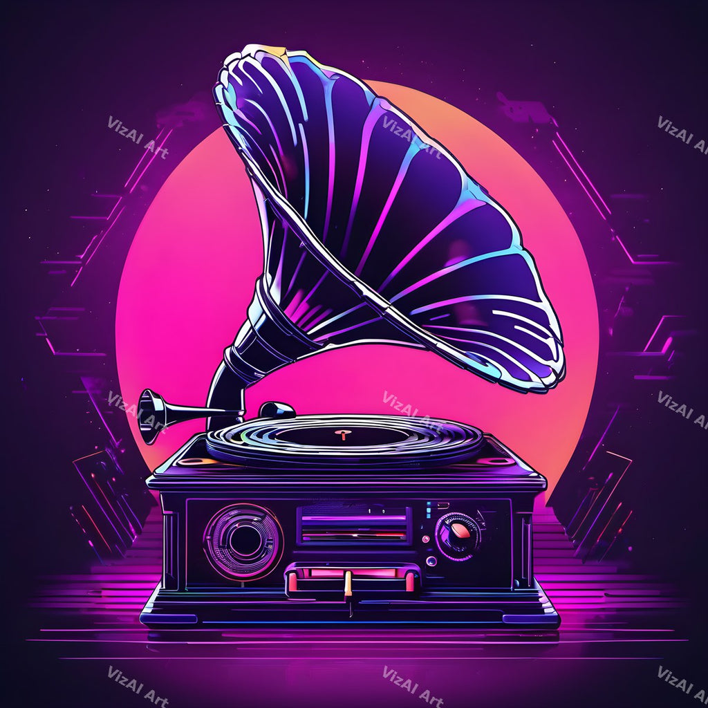 Gramophone Pop Art — print 6