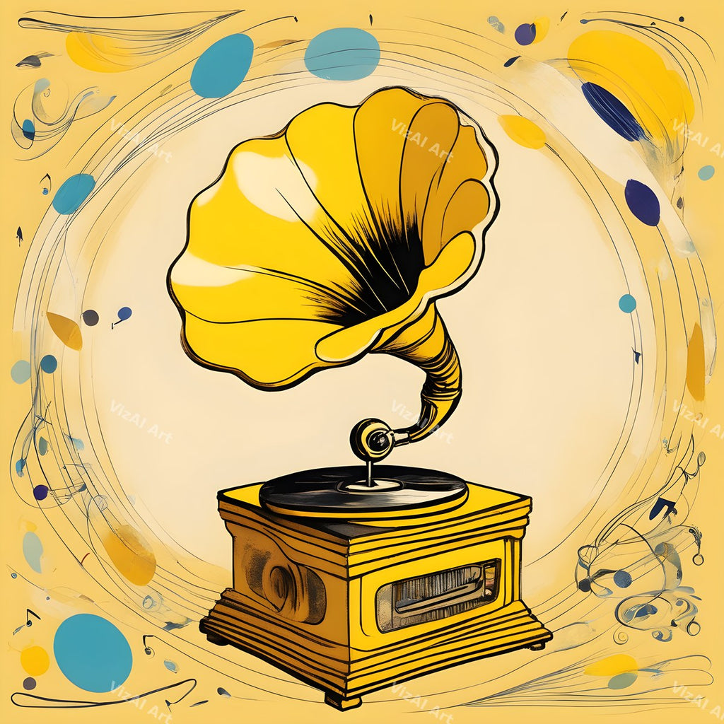 Gramophone Pop Art — print 7