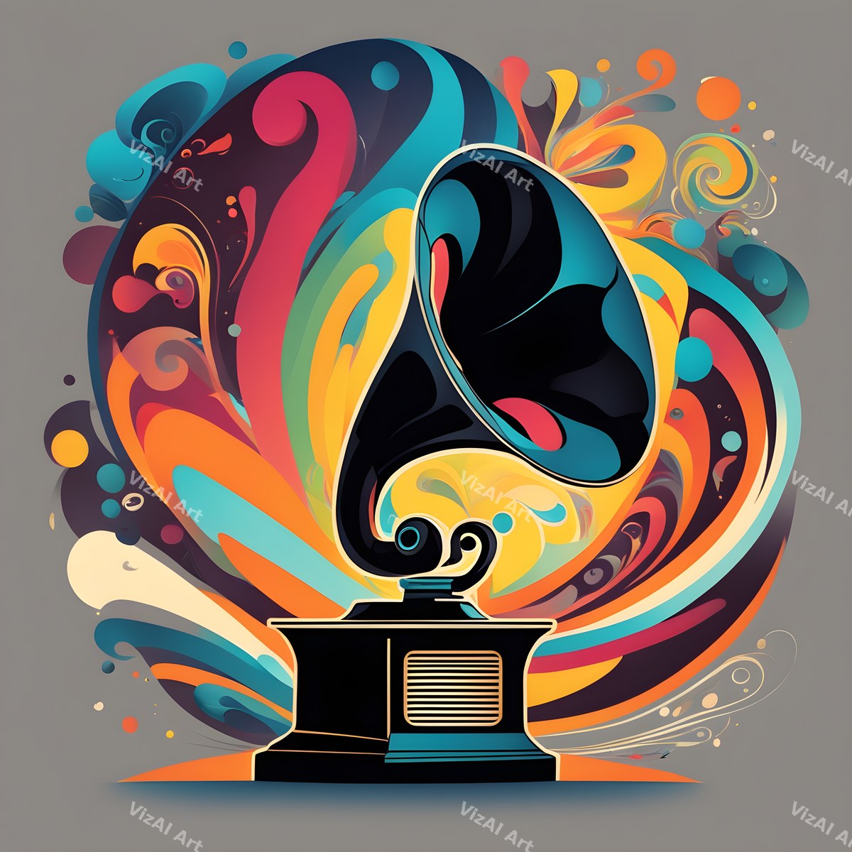 Gramophone Pop Art — print 9