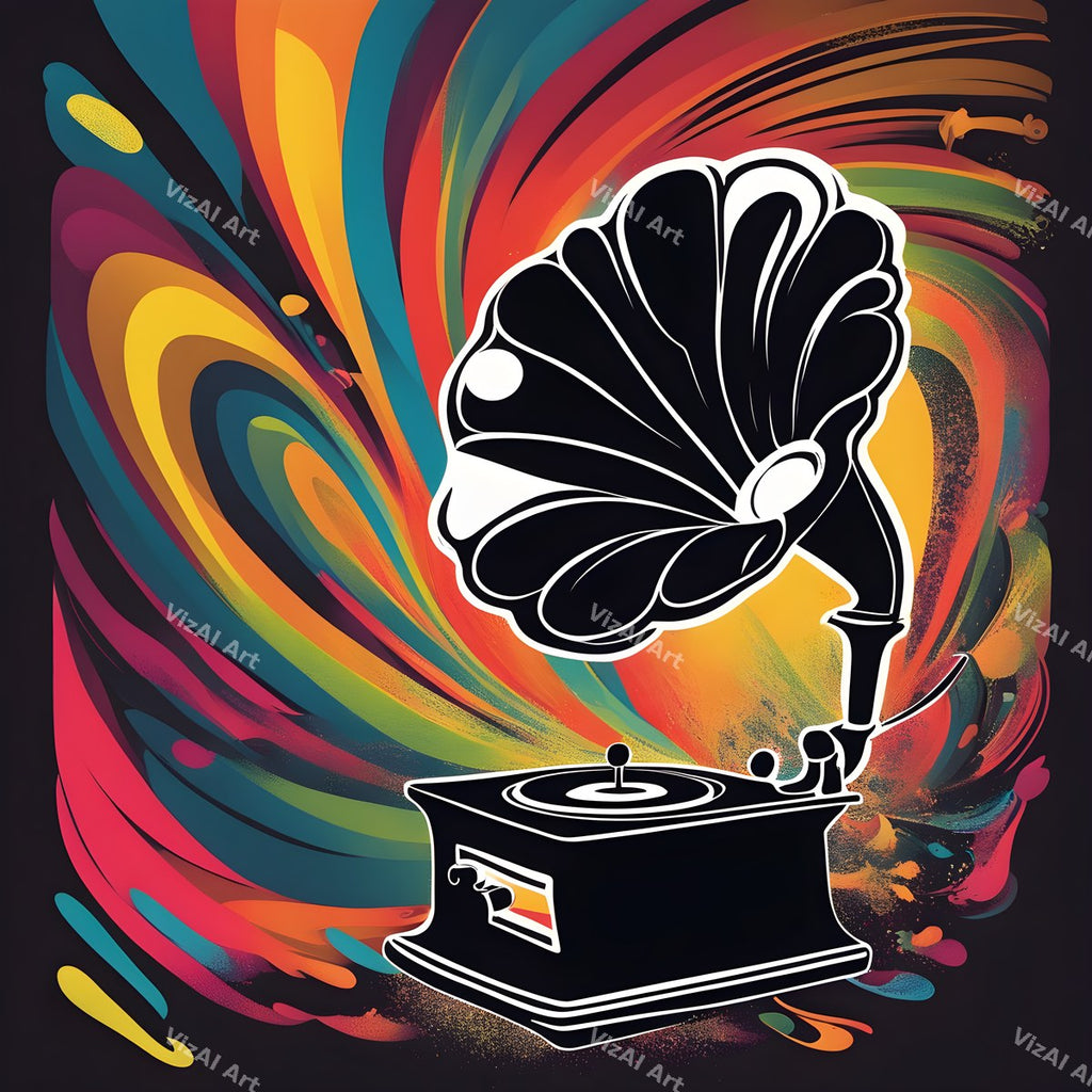 Gramophone Pop Art — print 10