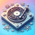 Crystal & Stained Glass Turntable Art — print 1