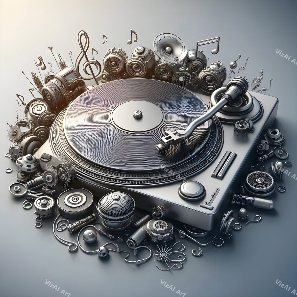 Crystal & Stained Glass Turntable Art — print 9