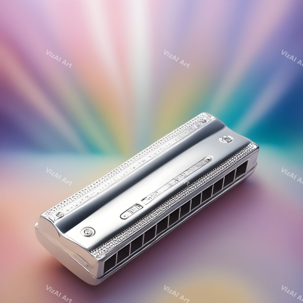 Harmonica in Colour & Nature Art — print 2
