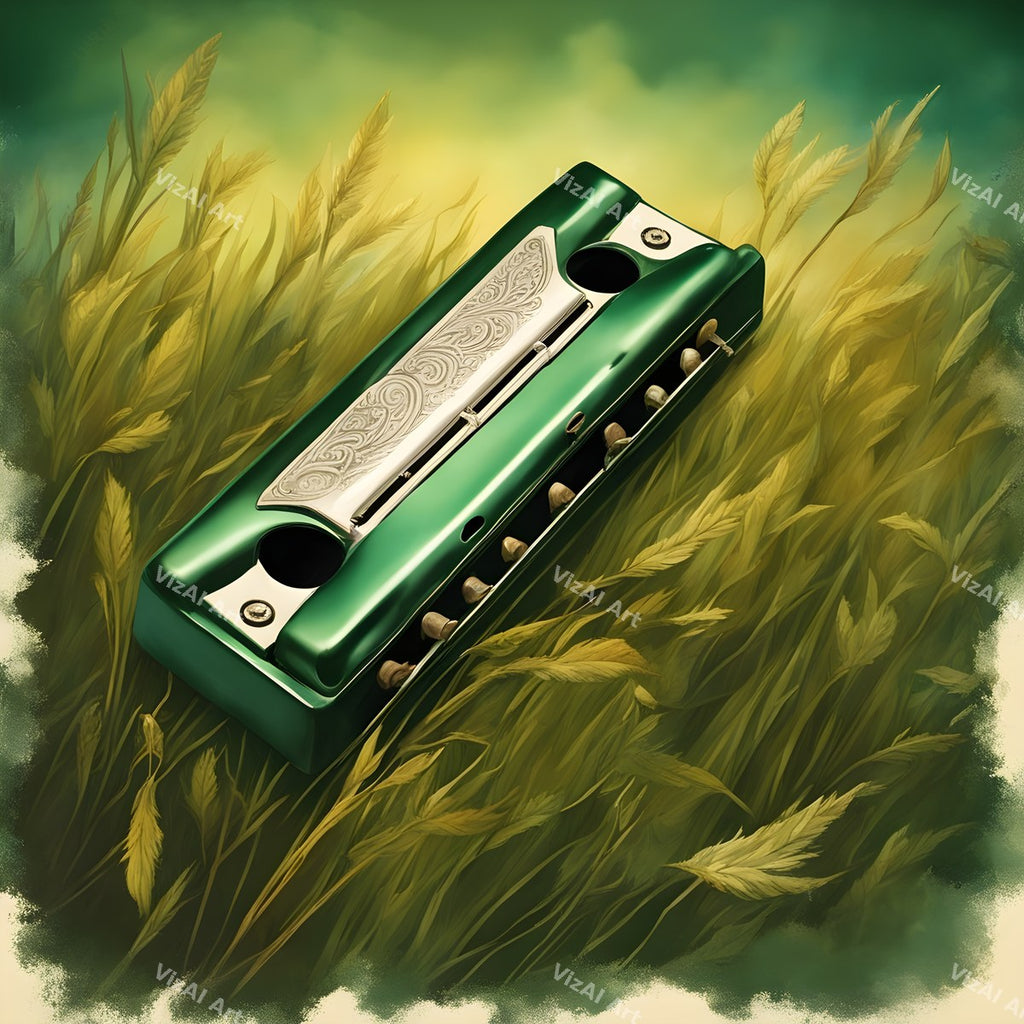 Harmonica in Colour & Nature Art — print 3