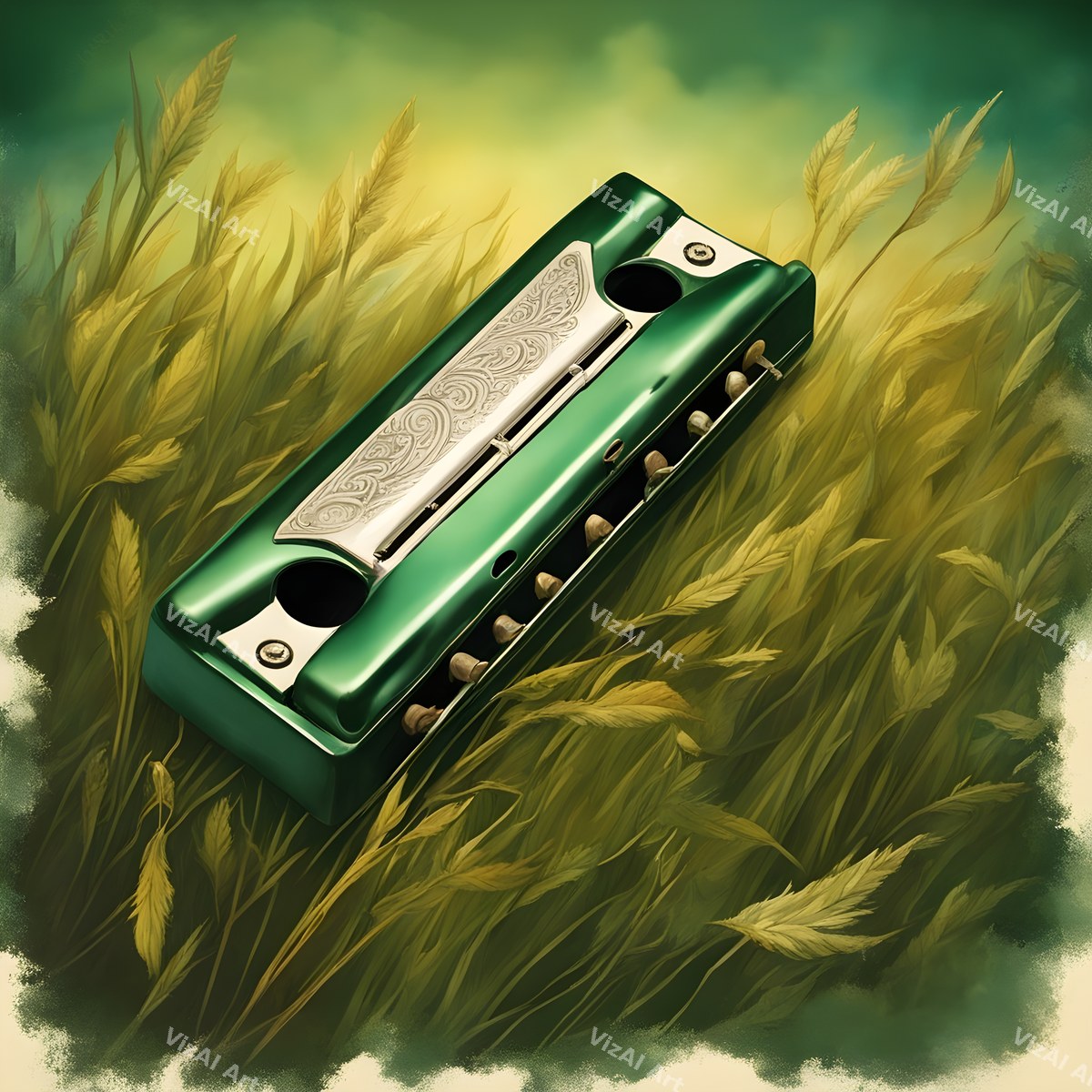 Harmonica in Colour & Nature Art — print 3