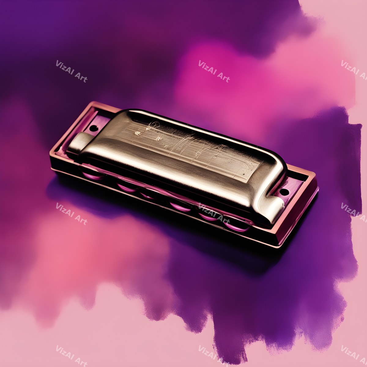 Harmonica in Colour & Nature Art — print 6