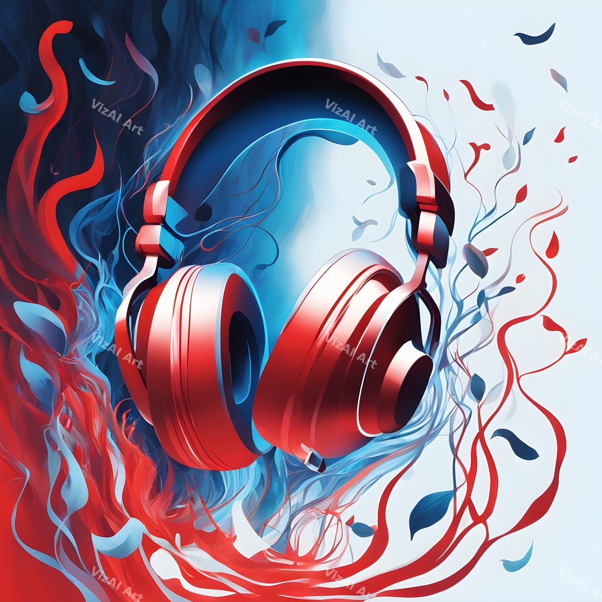 Pop Art Headphones Art — print 7
