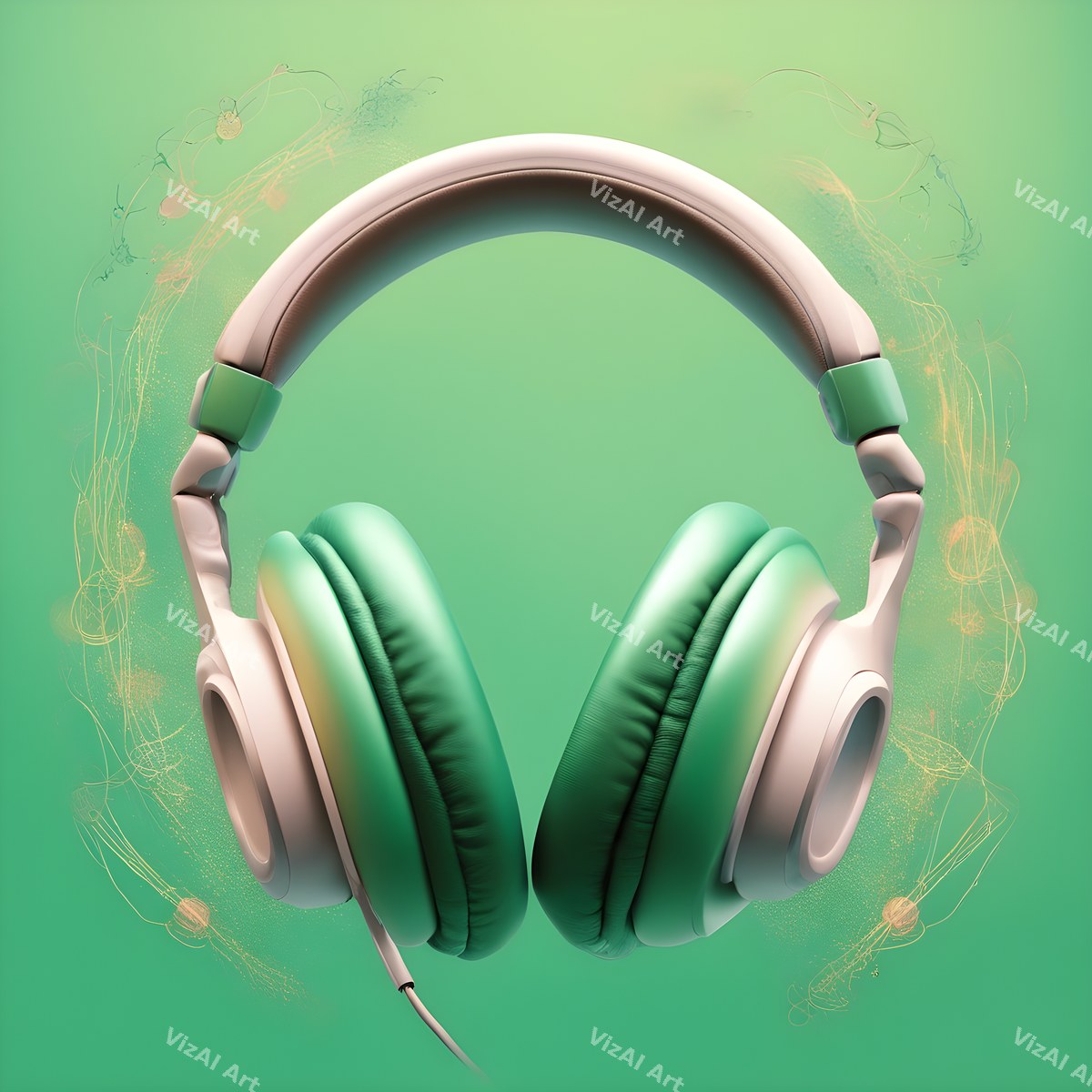 Pastel Dream Headphones Art — print 3