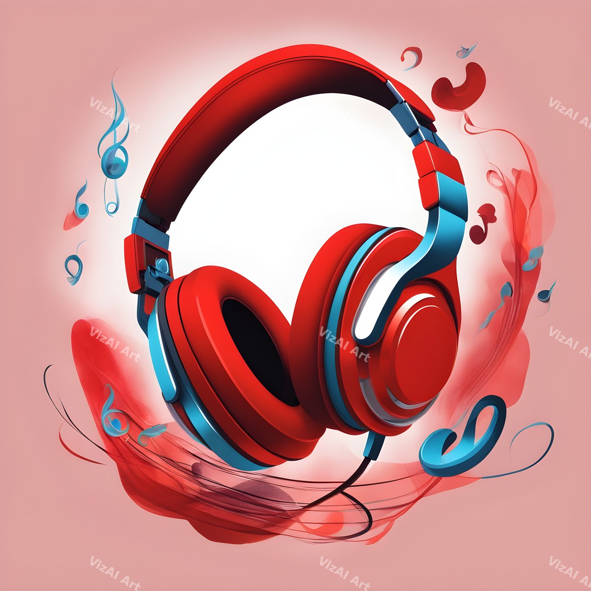 Pastel Dream Headphones Art — print 7
