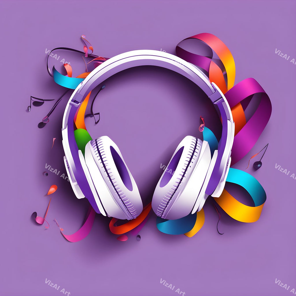 Pastel Dream Headphones Art — print 10