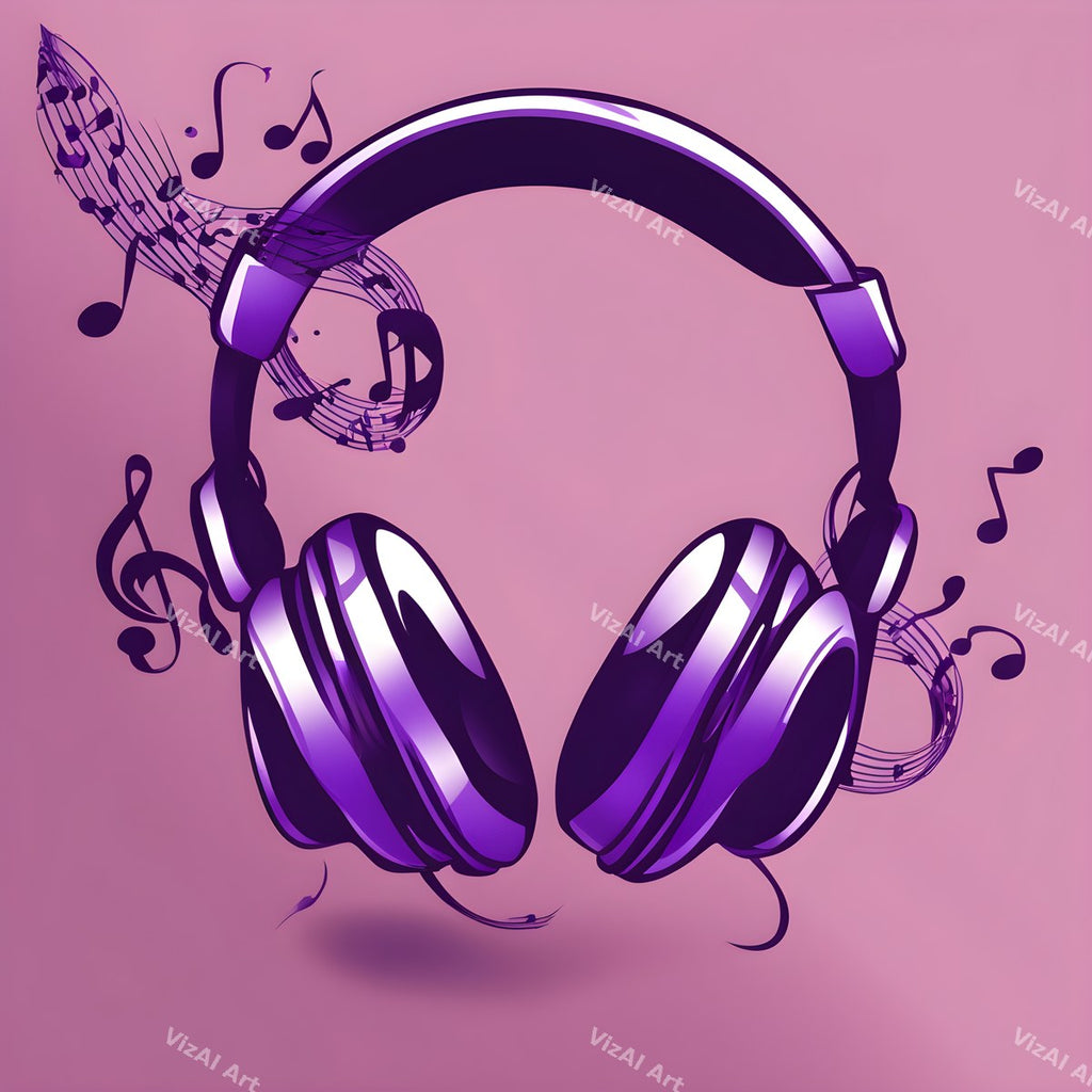 Pastel Dream Headphones Art — print 11