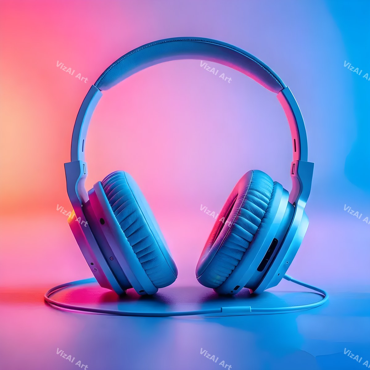Pastel Dream Headphones Art — print 12