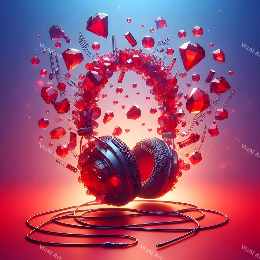 Enchanted Headphones Art — print 8