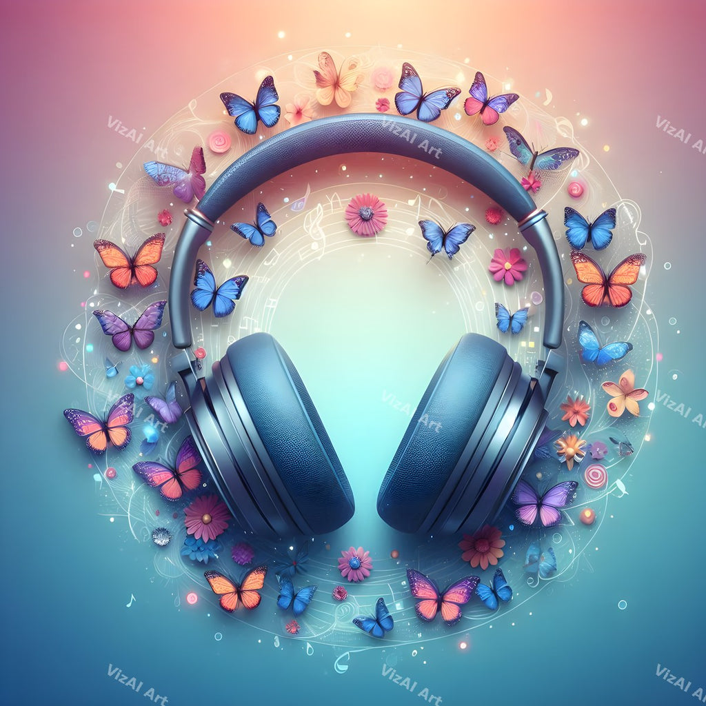 Enchanted Headphones Art — print 11