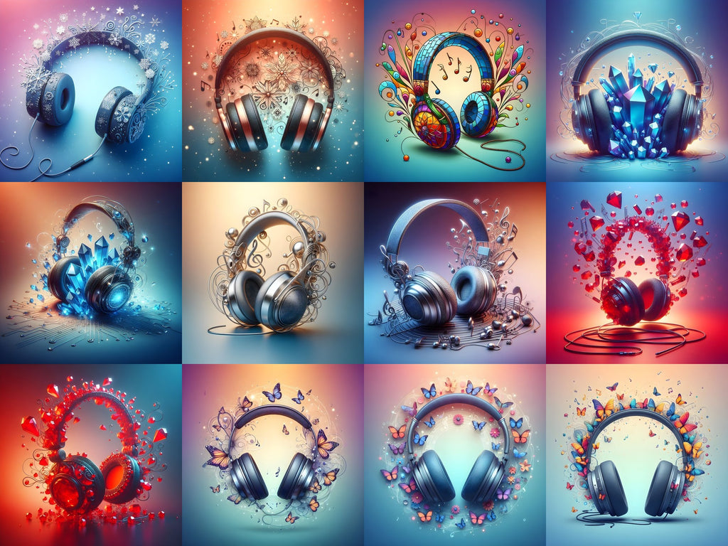Enchanted Headphones Art — Choose Your Print
