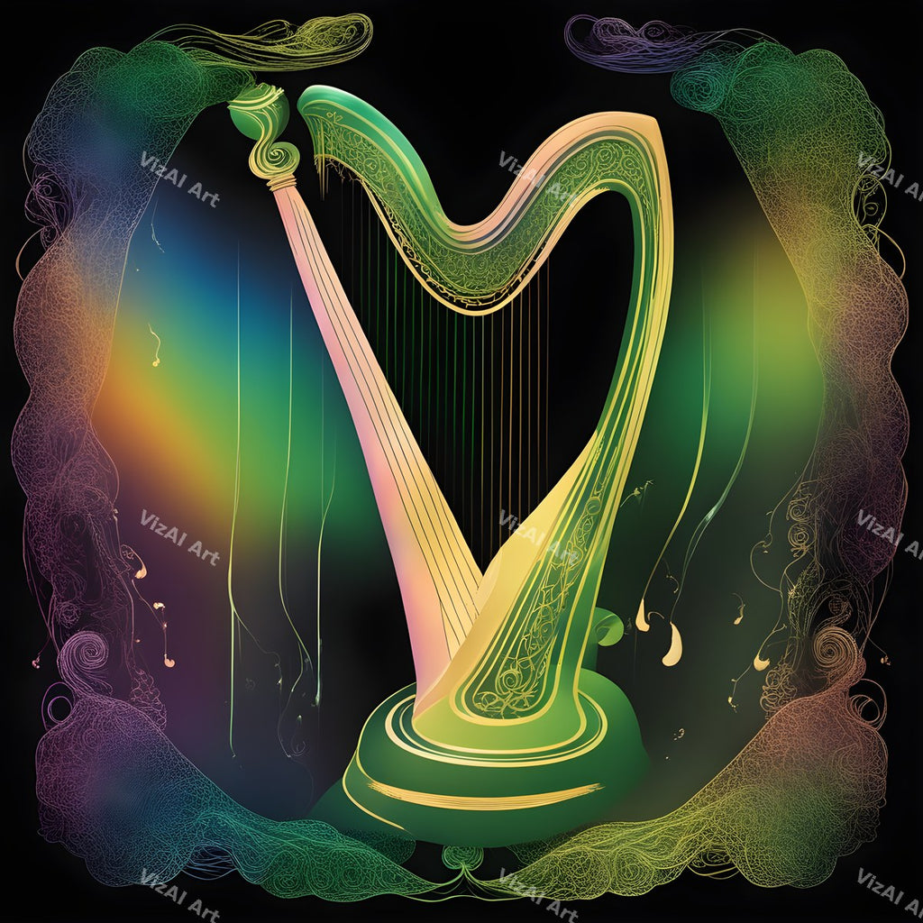 Enchanted Harp Art — print 5