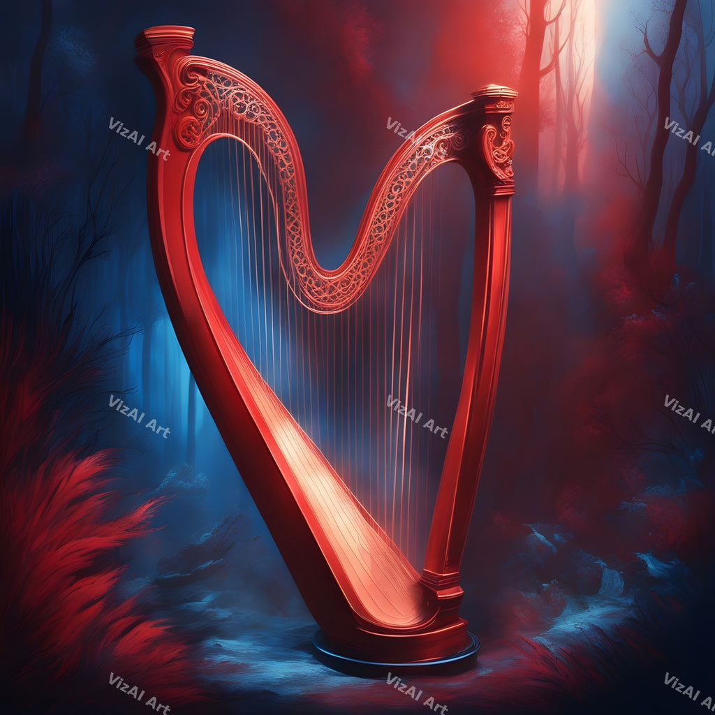 Enchanted Harp Art — print 7