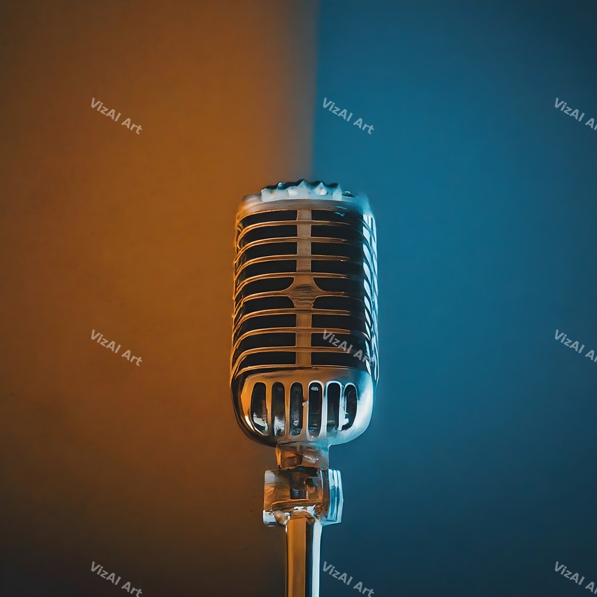 Colour Pop Microphone Art — print 5