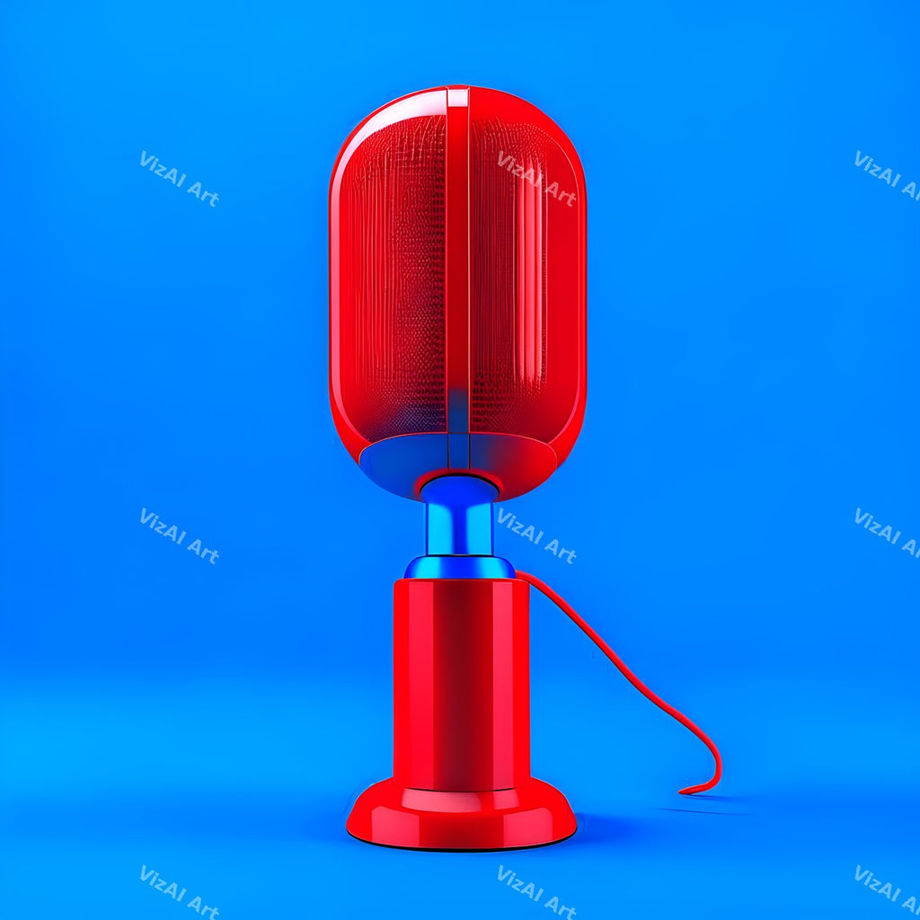 Tone on Tone Desk Microphone Art — print 7