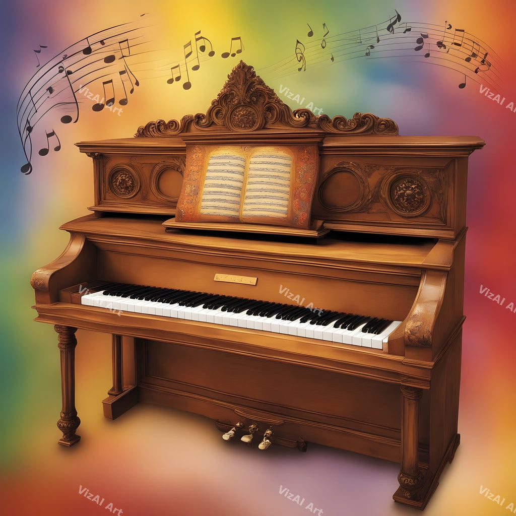 Classic Grand Piano Music Art — print 12