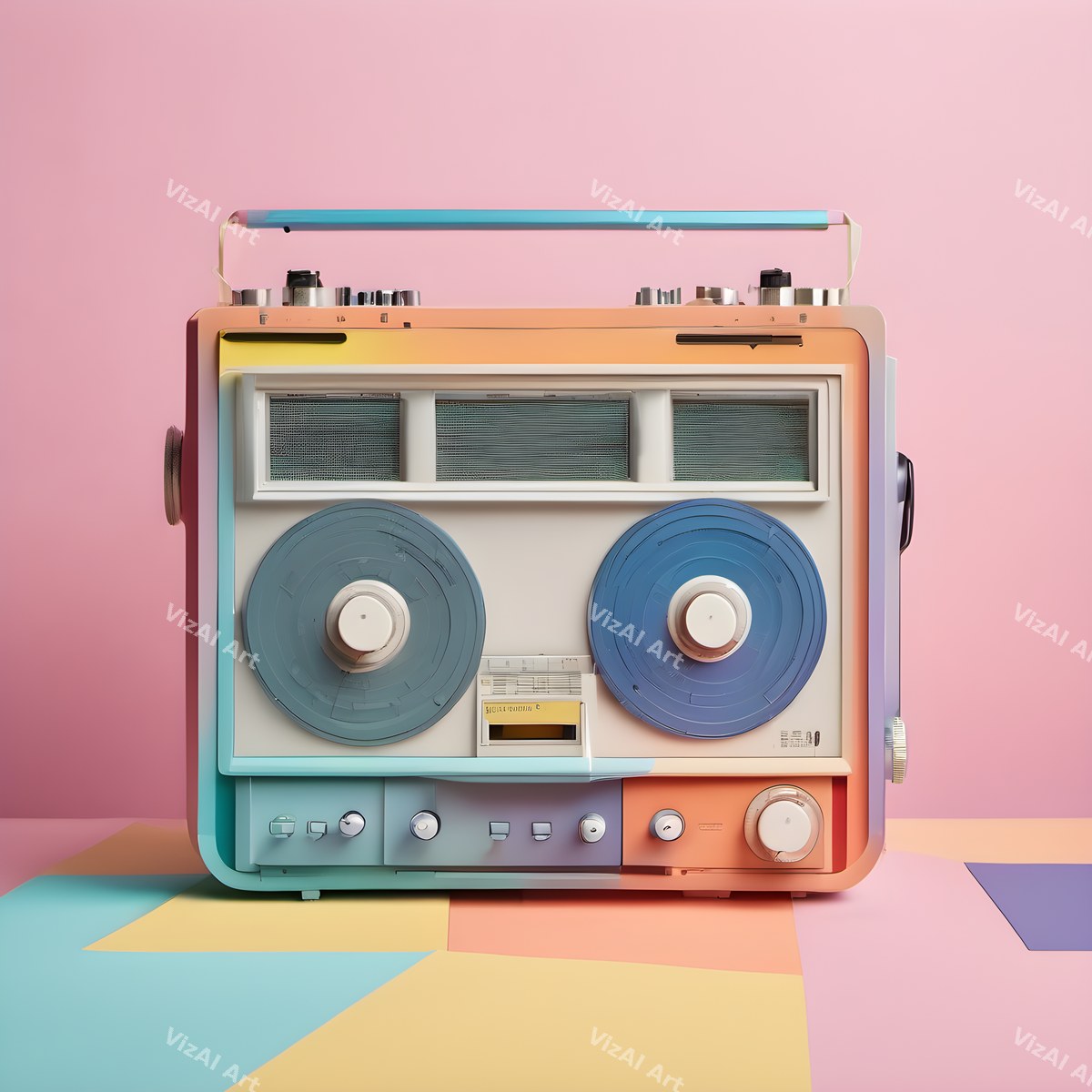 Pop Art Boombox Art — print 4