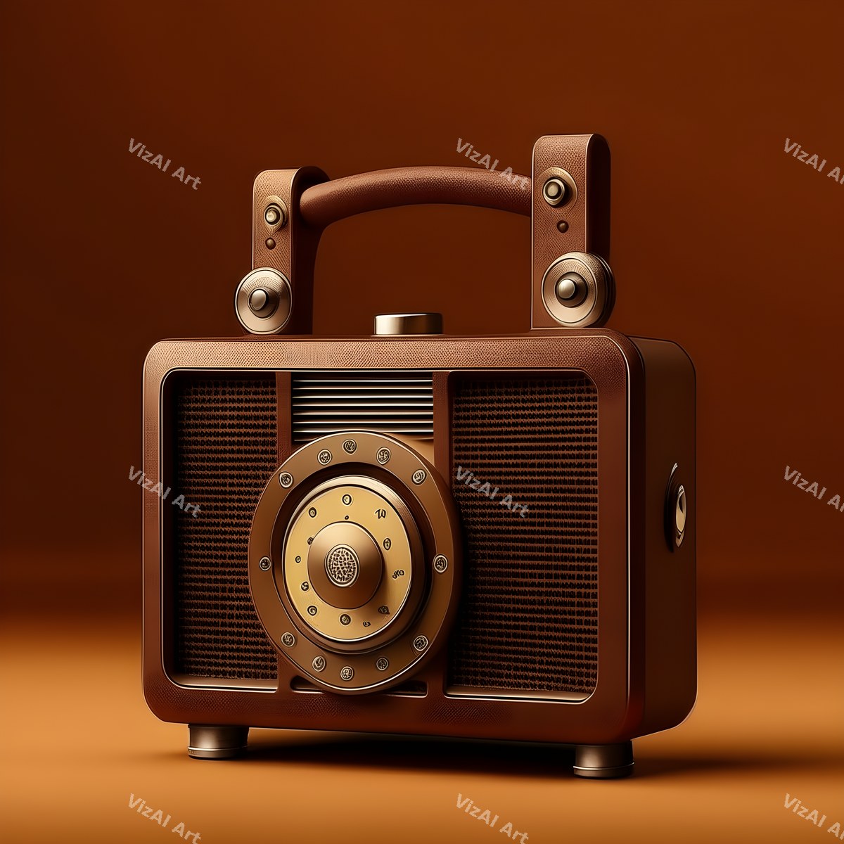 Music Notes & Butterflies Radio Art — print 1